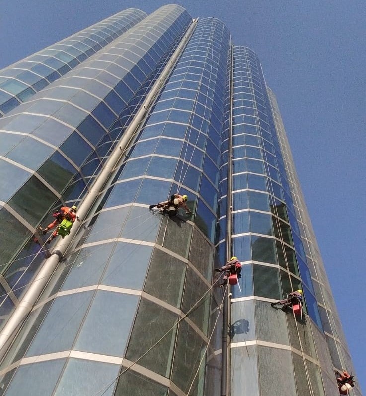 Facade Cleaning Services Abu Dhabi Dubai